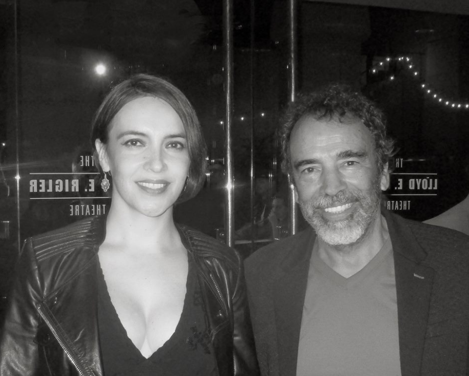 Actors Damián Alcázar and Yadira Pascault Orozco at Premier of El Complot Mongol at Grauman’s Egyptian Theater (Guadalajara International Film Festival In Los Angeles 2018)
